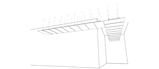 Float ηχοαπορροφητικό σύστημα οροφής